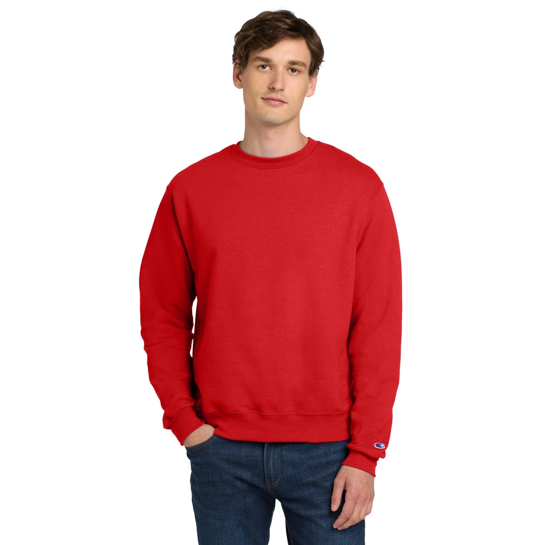 Champion-Champion® Powerblend® Crewneck Sweatshirt. S6000-MedTech-10